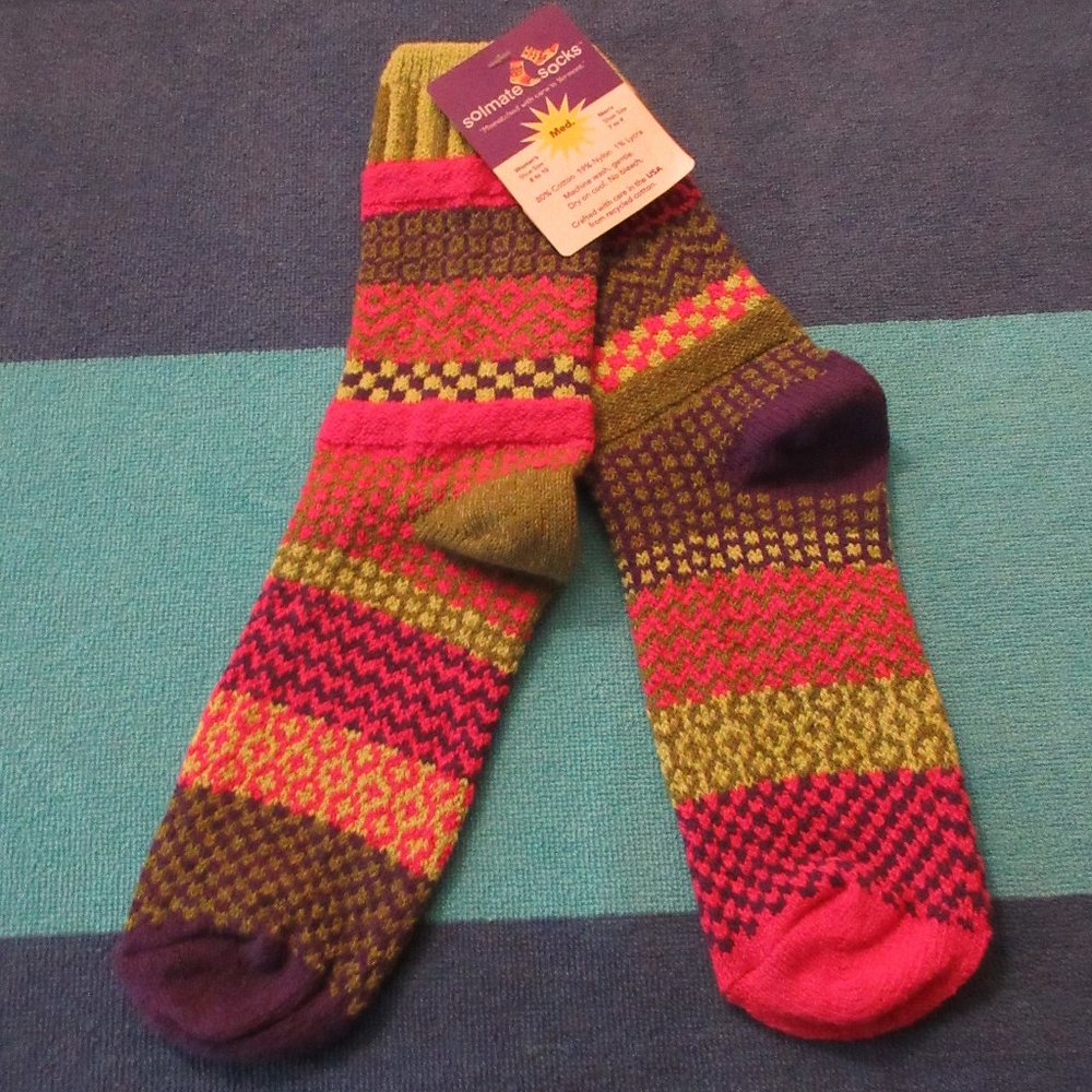 Solmate Socks.  Womens size Medium,  8-10